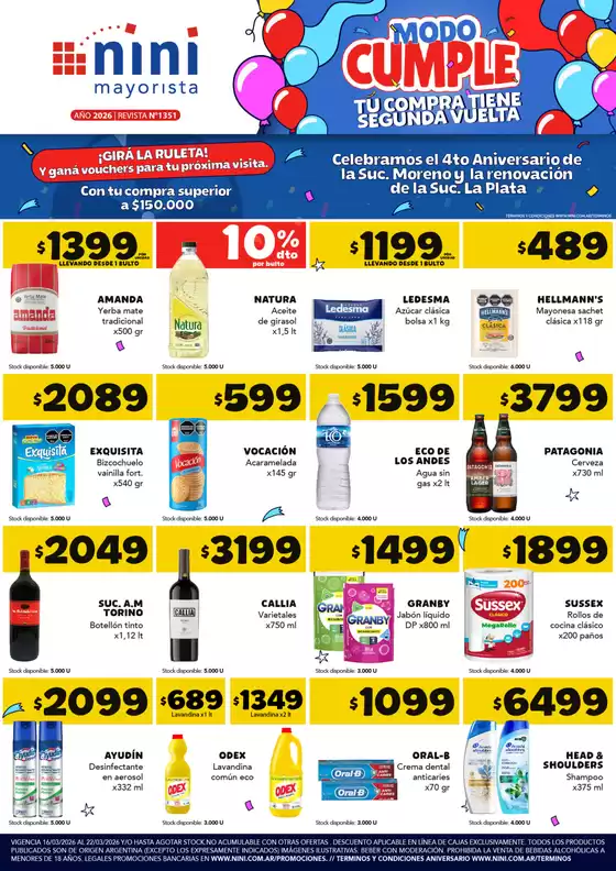 Catálogo Nini Mayorista | Revista | 2026-03-16T00:00:00.000Z - 2026-03-22T00:00:00.000Z