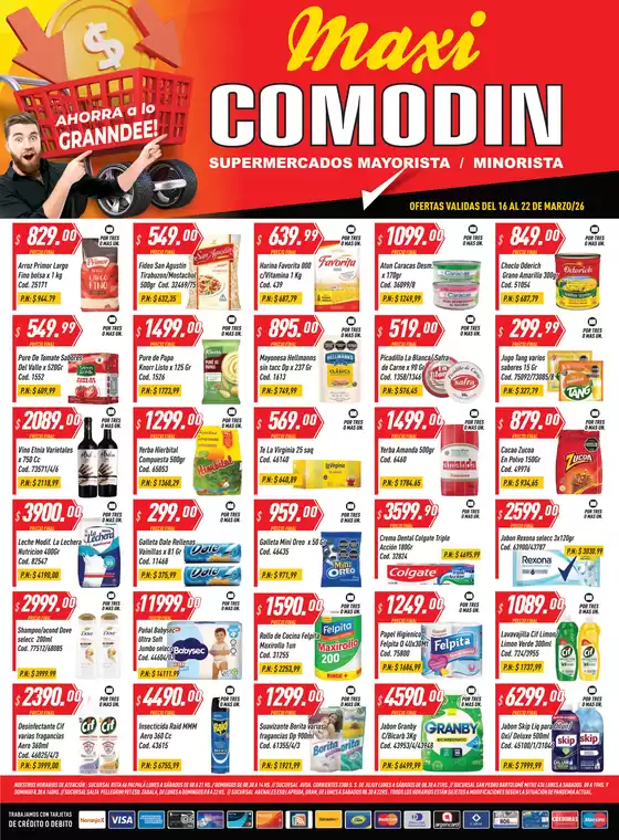 Catálogo Supermercados Comodin en Martínez | 2030259 | 2026-03-16T00:00:00.000Z - 2026-03-22T00:00:00.000Z