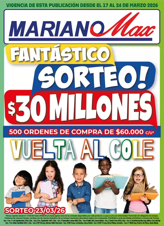 Catálogo Supermercados Mariano Max en Martínez | Ofertas Supermercados Mariano Max | 2026-03-17T00:00:00.000Z - 2026-03-24T00:00:00.000Z