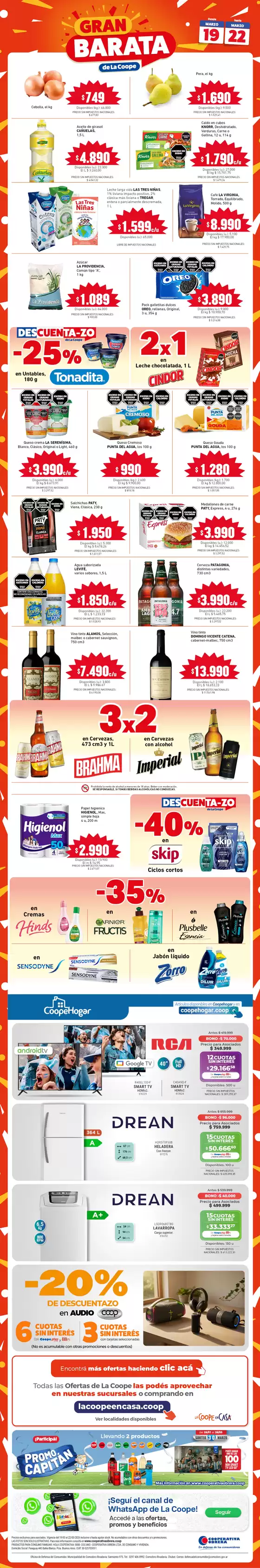 Catálogo Cooperativa Obrera en Rafael Castillo | GB 19032026 | 2026-03-19T00:00:00.000Z - 2026-03-22T00:00:00.000Z