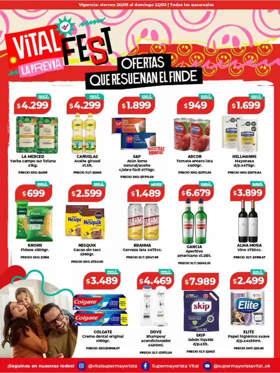 Catálogo Supermayorista Vital | Ofertas fin de semana | | 2026-03-20T00:00:00.000Z - 2026-03-22T00:00:00.000Z
