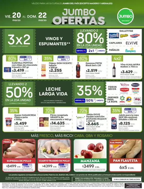 Catálogo Jumbo | Ofertas | Bs As | 2026-03-20T00:00:00.000Z - 2026-03-22T00:00:00.000Z