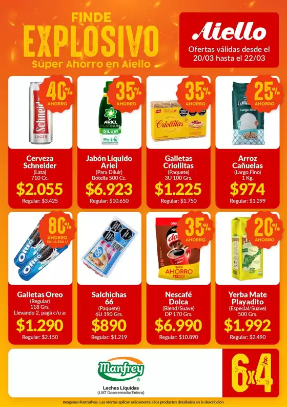 Catálogo Supermercados Aiello | Ofertas Supermercados Aiello | 2026-03-20T00:00:00.000Z - 2026-03-22T00:00:00.000Z