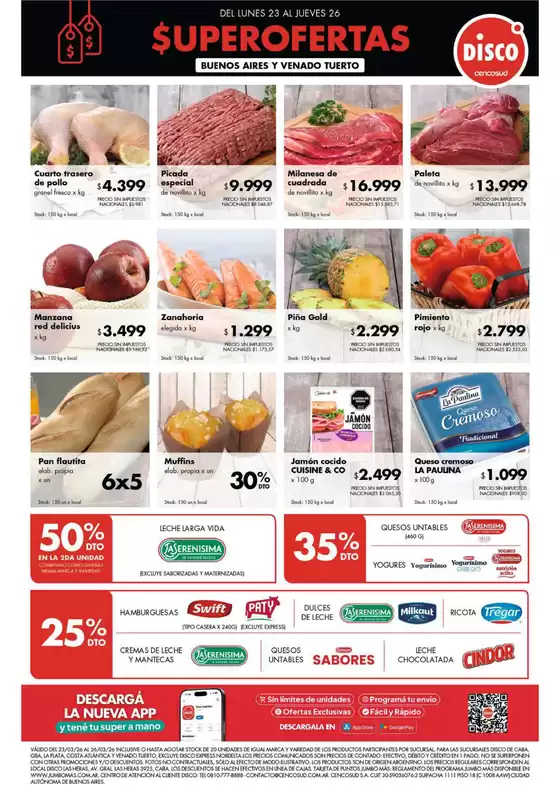 Catálogo Disco | FERIA DE FRESCOS BS. AS | 2026-03-23T00:00:00.000Z - 2026-03-26T00:00:00.000Z