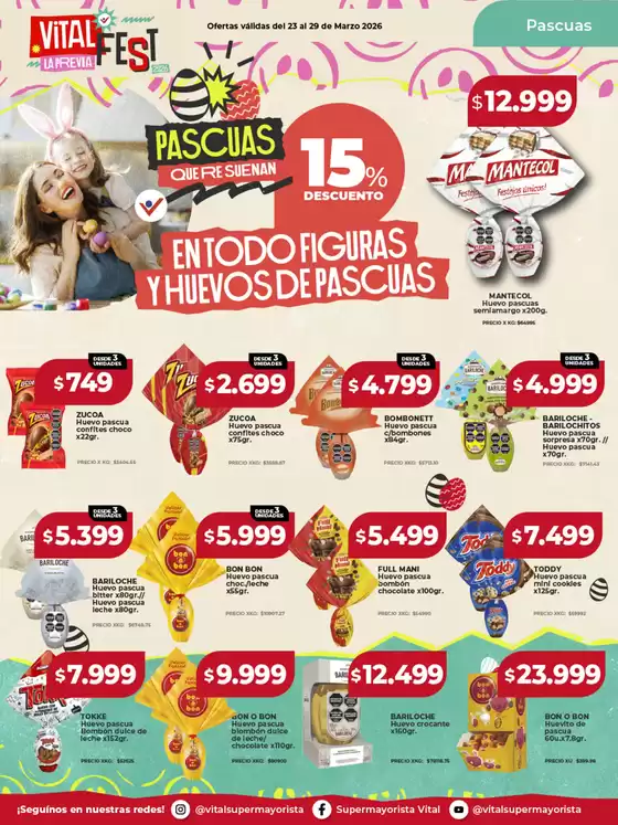 Catálogo Supermayorista Vital | Especial de Pascuas | | 2026-03-23T00:00:00.000Z - 2026-03-29T00:00:00.000Z