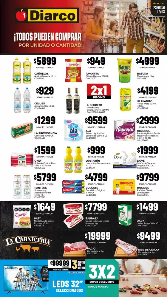 Catálogo Diarco | OFERTAS PUEBLO SUR | 2026-03-23T00:00:00.000Z - 2026-03-27T00:00:00.000Z