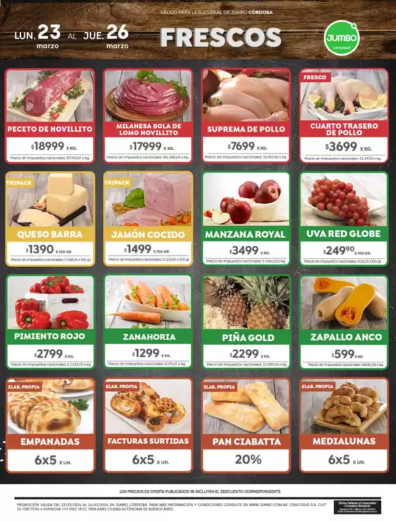Catálogo Jumbo | Ofertas | Córdoba | 2026-03-23T00:00:00.000Z - 2026-03-26T00:00:00.000Z