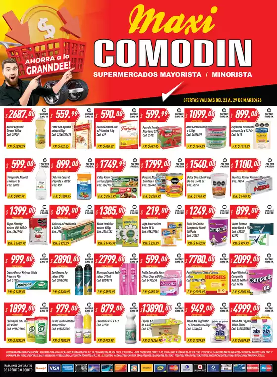 Catálogo Supermercados Comodin en Malargüe | 2030259 | 2026-03-23T00:00:00.000Z - 2026-03-29T00:00:00.000Z