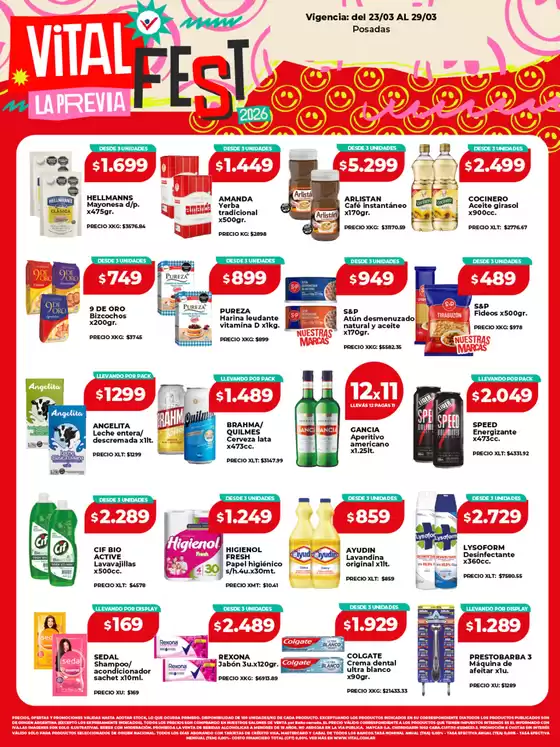 Catálogo Supermayorista Vital en Malargüe | Descuentos y promociones | 2026-03-23T00:00:00.000Z - 2026-03-29T00:00:00.000Z
