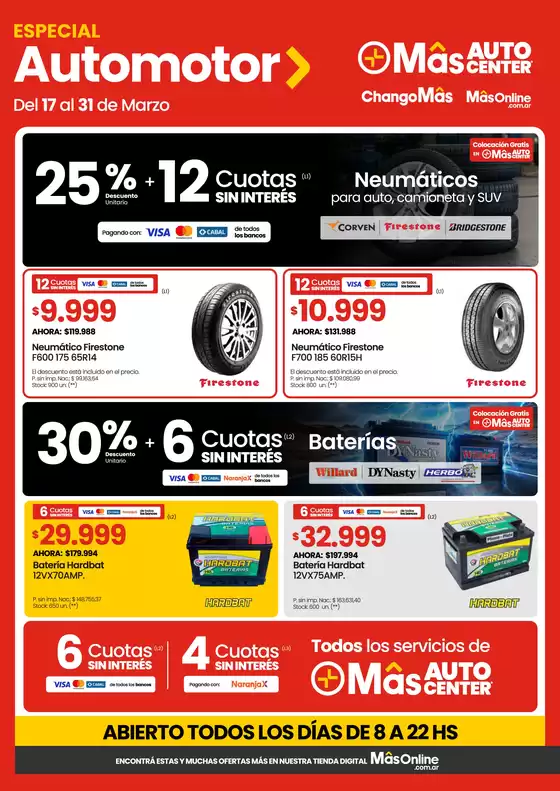 Catálogo Changomas | Especial Automotor | 2026-03-25T00:00:00.000Z - 2026-03-31T00:00:00.000Z