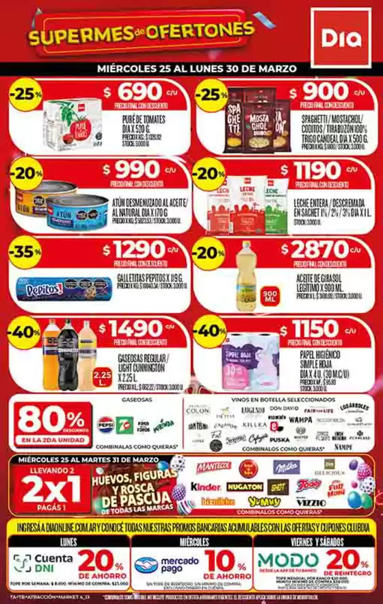 Catálogo Supermercados DIA | Ofertas Dia | 2026-03-25T00:00:00.000Z - 2026-03-31T00:00:00.000Z