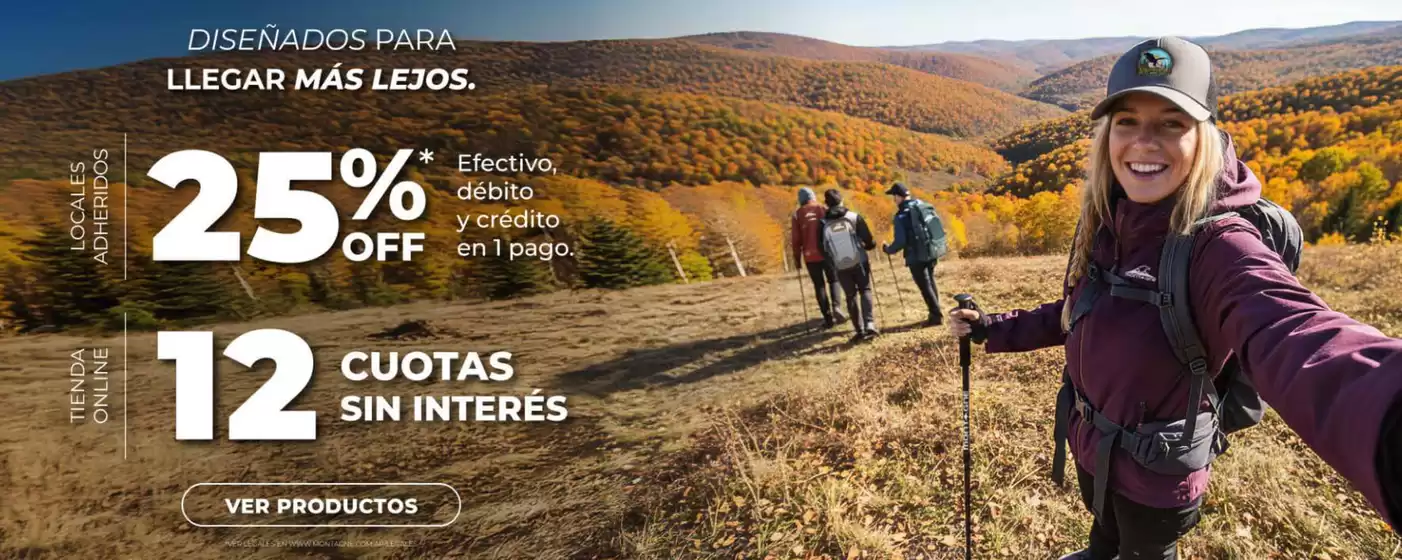 Catálogo Montagne | Promocion! | 2026-03-26T00:00:00.000Z - 2026-04-07T00:00:00.000Z