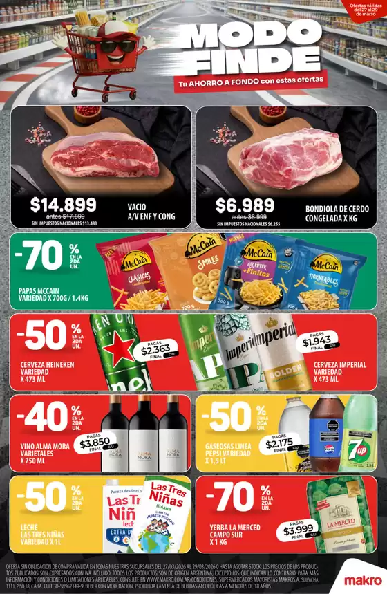 Catálogo Makro | Ofertas Makro | 2026-03-27T00:00:00.000Z - 2026-03-29T00:00:00.000Z