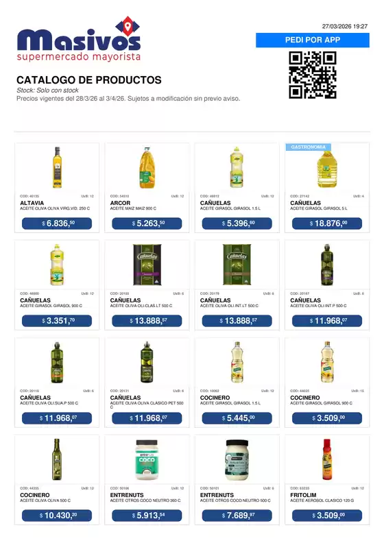 Catálogo Masivos | Preciosi280326 | 2026-03-28T00:00:00.000Z - 2026-04-03T00:00:00.000Z