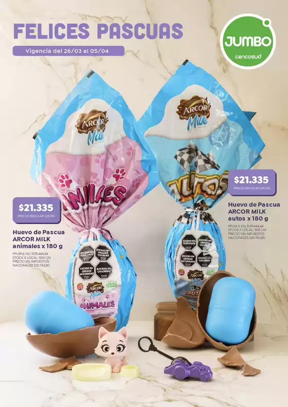Catálogo Jumbo en Comodoro Rivadavia | Pascuas | Jumbo | 2026-03-26T00:00:00.000Z - 2026-04-05T00:00:00.000Z