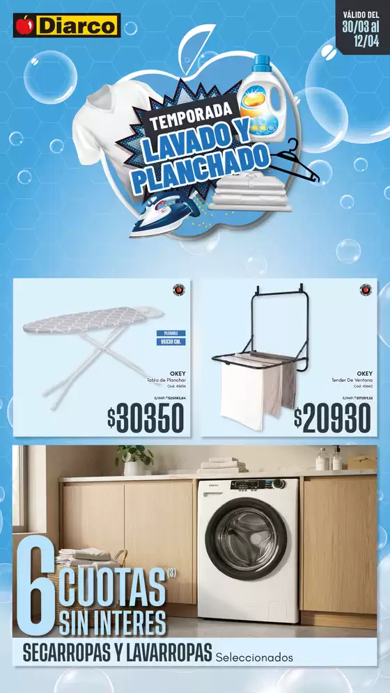 Catálogo Diarco | ESPECIAL LAVADO | 2026-03-30T00:00:00.000Z - 2026-04-12T00:00:00.000Z