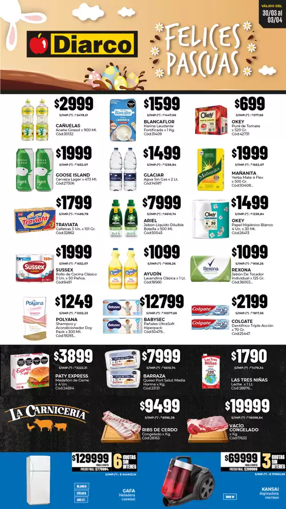 Catálogo Diarco | OFERTAS PUEBLO SUR | 2026-03-30T00:00:00.000Z - 2026-04-03T00:00:00.000Z