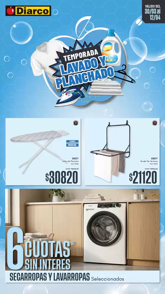 Catálogo Diarco | ESPECIAL LAVADO | 2026-03-30T00:00:00.000Z - 2026-04-12T00:00:00.000Z