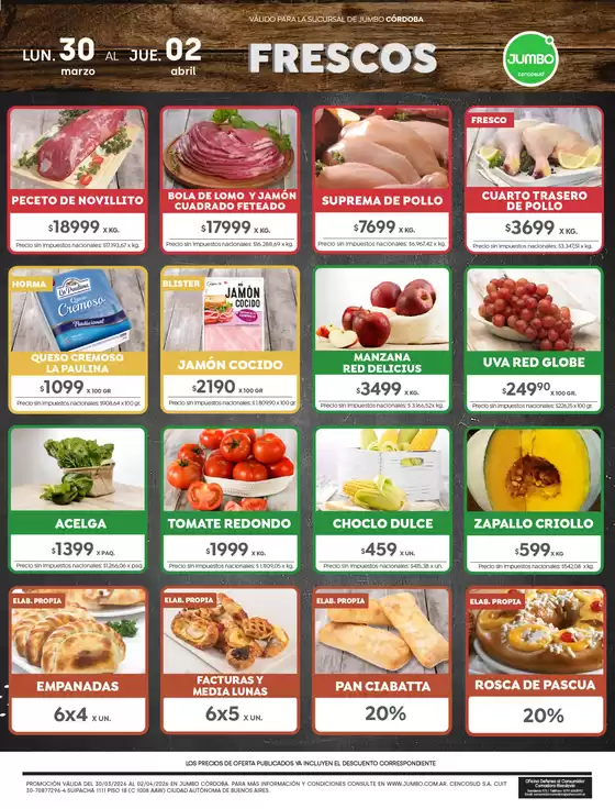 Catálogo Jumbo | Ofertas | Córdoba | 2026-03-30T00:00:00.000Z - 2026-04-02T00:00:00.000Z