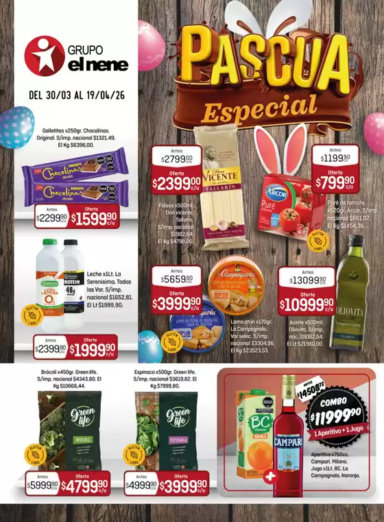 Catálogo El Nene en Buenos Aires | Ofertas El Nene | 2026-03-30T00:00:00.000Z - 2026-04-19T00:00:00.000Z