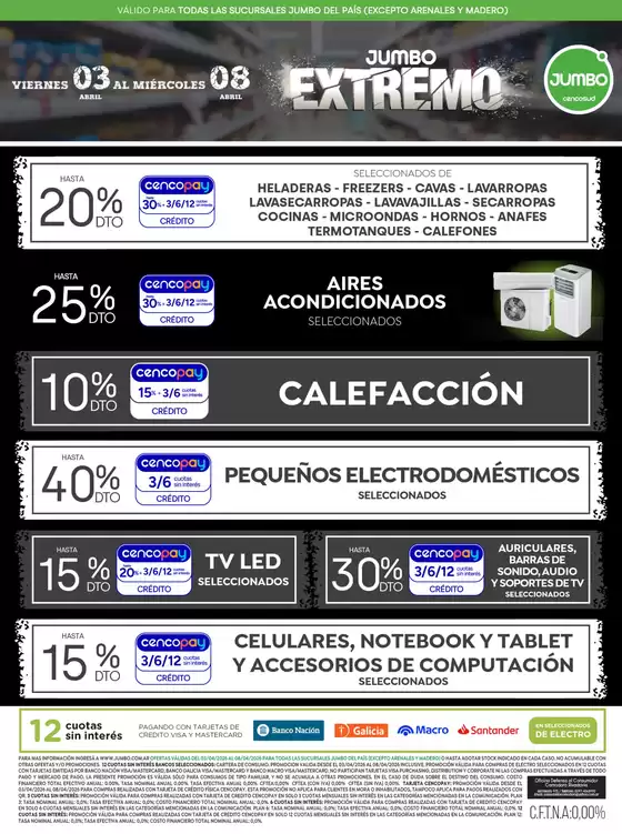 Catálogo Jumbo | Ofertas | Electro y Hogar | 2026-04-03T00:00:00.000Z - 2026-04-08T00:00:00.000Z