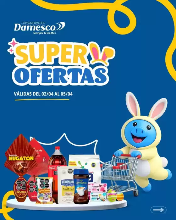 Catálogo Supermercados Damesco | Descubre ofertas atractivas | 2026-04-02T00:00:00.000Z - 2026-04-05T00:00:00.000Z