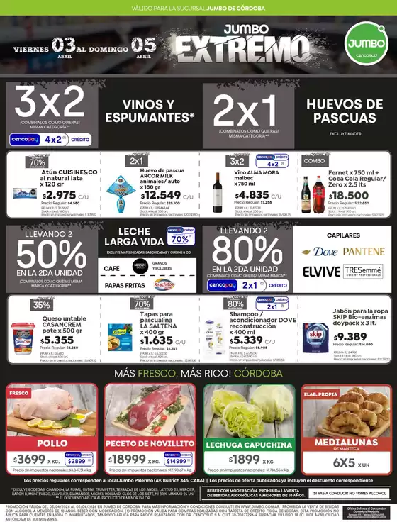 Catálogo Jumbo | Ofertas | Córdoba | 2026-04-03T00:00:00.000Z - 2026-04-05T00:00:00.000Z