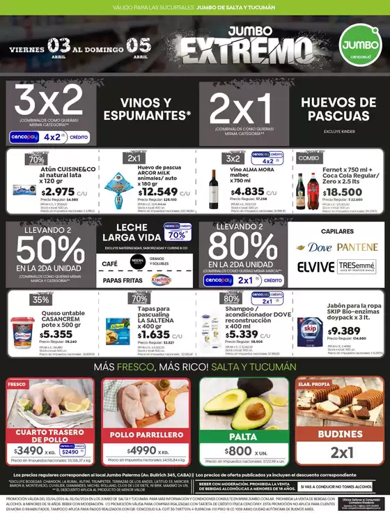Catálogo Jumbo | Ofertas | Salta & Tucumán | 2026-04-03T00:00:00.000Z - 2026-04-05T00:00:00.000Z