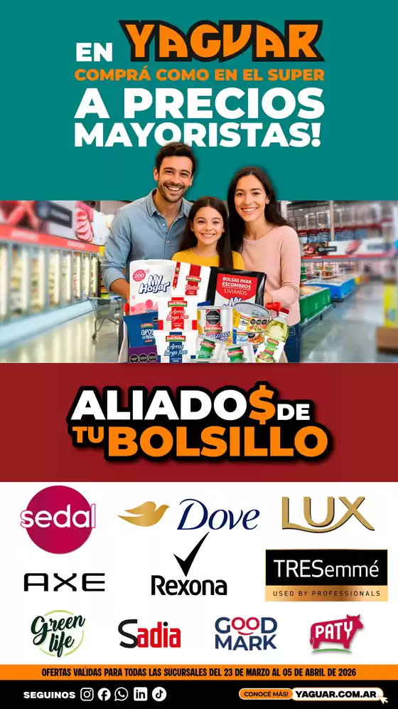 Catálogo Supermercados Yaguar | Promocion! | 2026-04-03T00:00:00.000Z - 2026-04-05T00:00:00.000Z