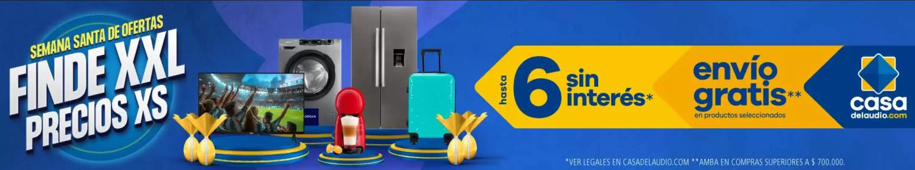 Catálogo Casa del Audio | 6 cuotas sin interes | 2026-04-03T00:00:00.000Z - 2026-04-14T00:00:00.000Z