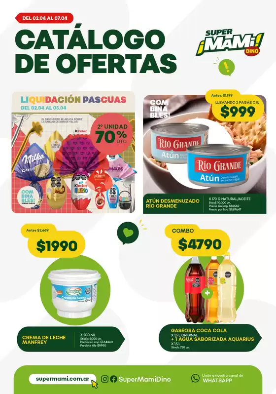 Catálogo Super Mami | Catálogo de ofertas | 2026-04-03T00:00:00.000Z - 2026-04-07T00:00:00.000Z
