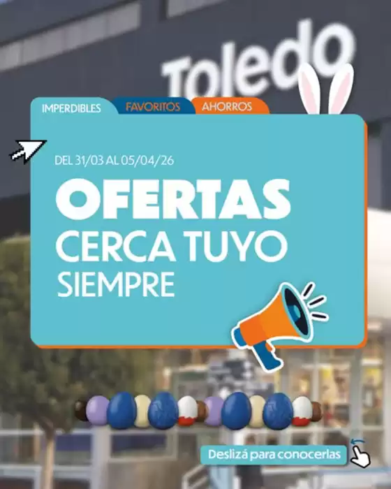 Catálogo Supermercados Toledo en Suardi | Ofertas | 2026-04-03T00:00:00.000Z - 2026-04-05T00:00:00.000Z