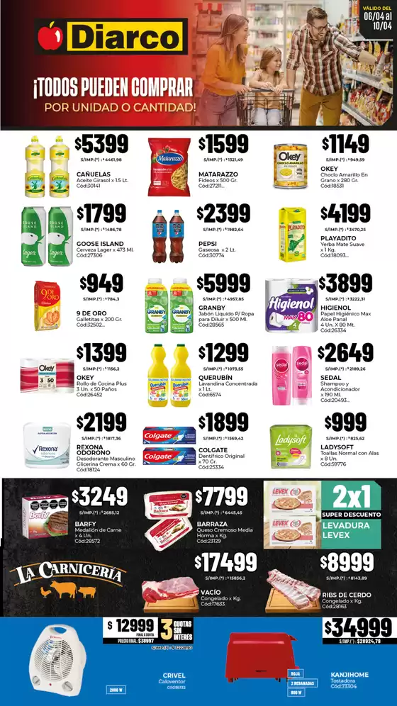 Catálogo Diarco | OFERTAS PUEBLO SUR | 2026-04-06T00:00:00.000Z - 2026-04-10T00:00:00.000Z