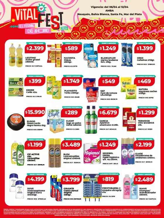 Catálogo Supermayorista Vital | Ofertas de semana | | 2026-04-06T00:00:00.000Z - 2026-04-12T00:00:00.000Z