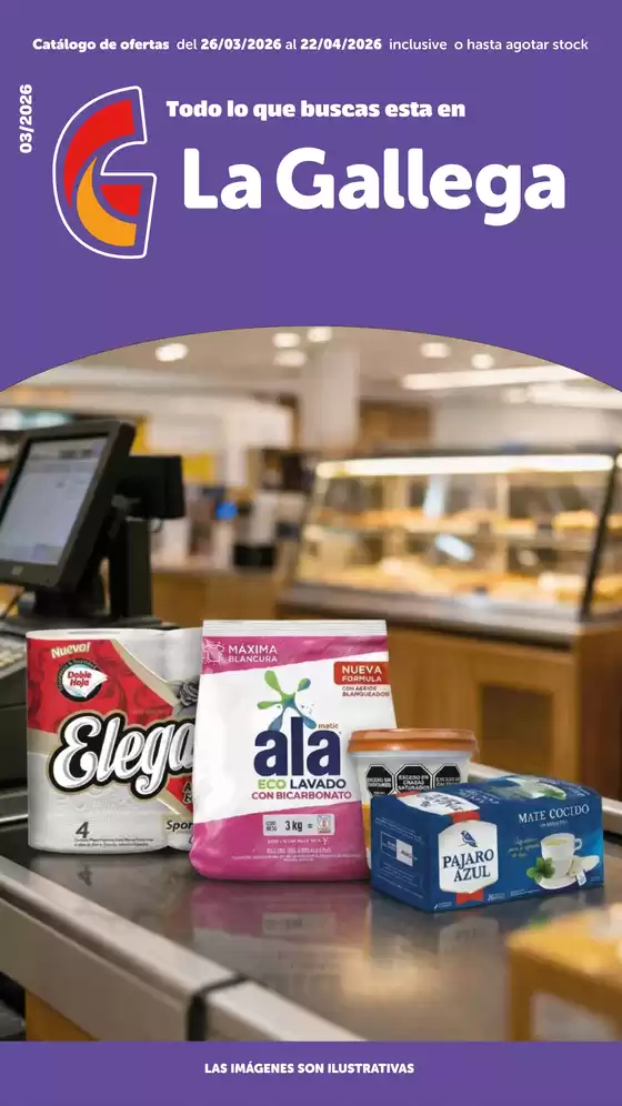 Catálogo La Gallega Supermercados en Vicente López | Catálogo de ofertas | 2026-04-07T00:00:00.000Z - 2026-04-22T00:00:00.000Z