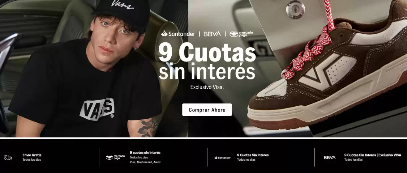Catálogo Vans | 9 cuotas sin interes | 2026-04-08T00:00:00.000Z - 2026-04-21T00:00:00.000Z