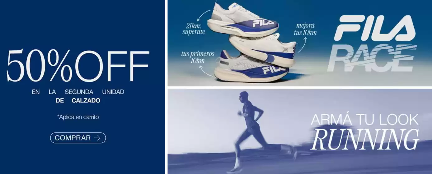 Catálogo Fila | Hasta 50% off | 2026-04-08T00:00:00.000Z - 2026-04-21T00:00:00.000Z
