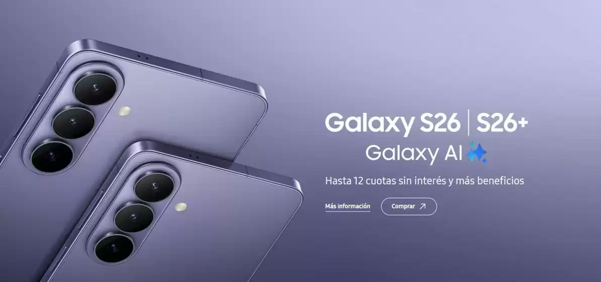 Catálogo Samsung | 12 cuotas sin interes! | 2026-04-08T00:00:00.000Z - 2026-04-30T00:00:00.000Z