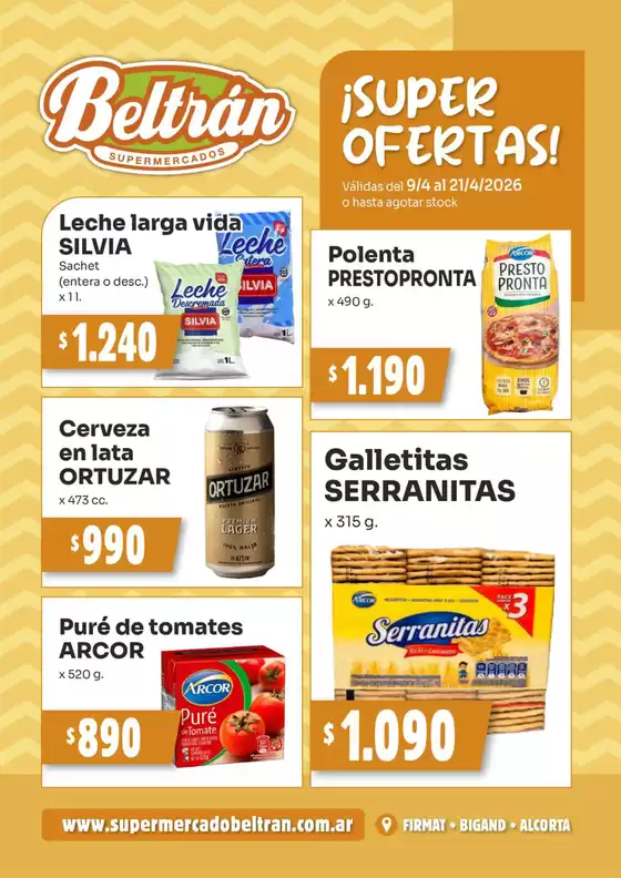 Catálogo Beltrán Supermercados | Ofertas Beltrán Supermercados | 2026-04-09T00:00:00.000Z - 2026-04-21T00:00:00.000Z