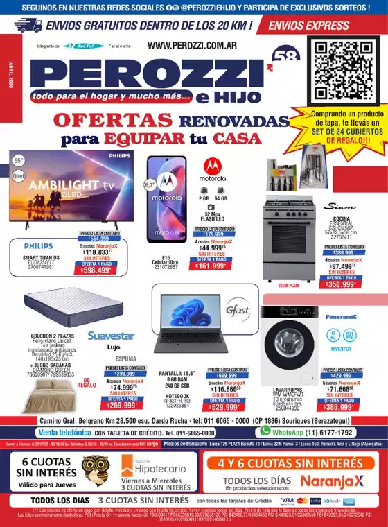 Catálogo Perozzi | Catálogo de ofertas | 2026-04-09T00:00:00.000Z - 2026-04-30T00:00:00.000Z
