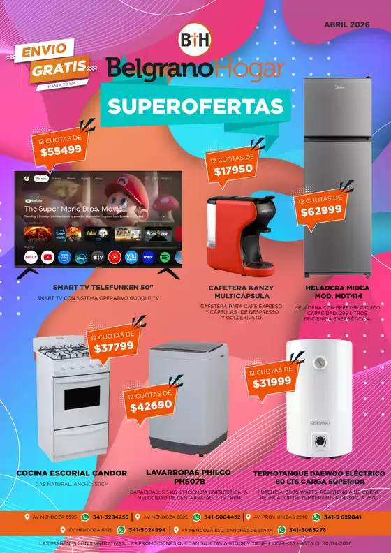 Catálogo Belgrano Hogar | Catálogo de ofertas | 2026-04-09T00:00:00.000Z - 2026-04-30T00:00:00.000Z