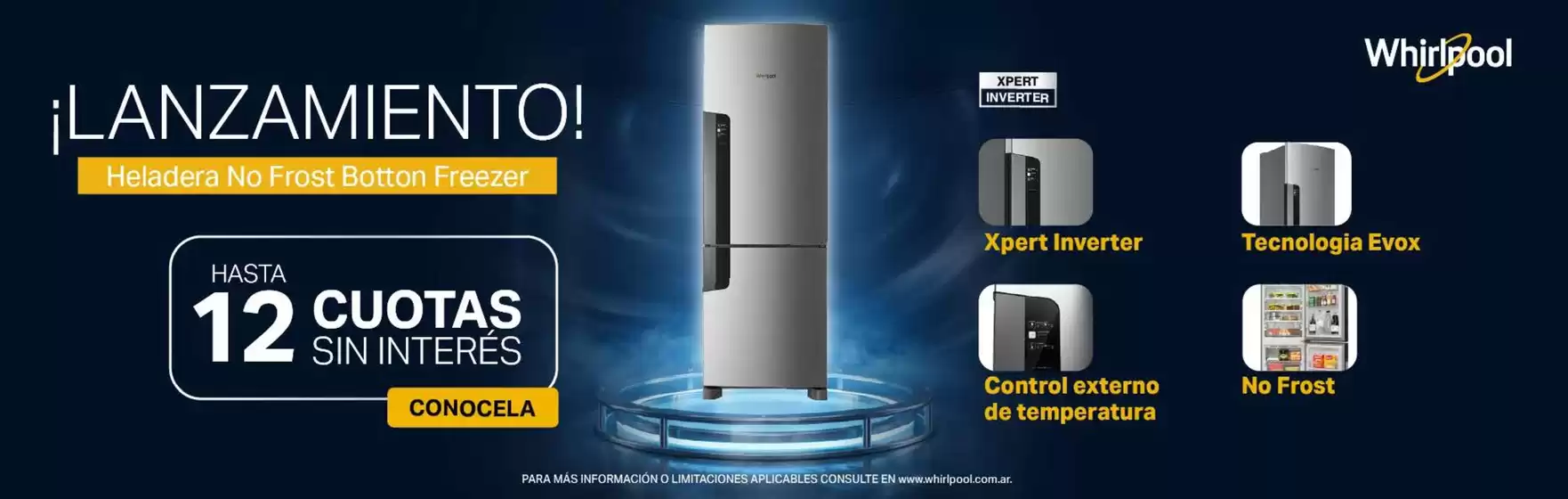 Catálogo Whirlpool | Hasta 12 cuotas sin interes! | 2026-04-09T00:00:00.000Z - 2026-04-21T00:00:00.000Z