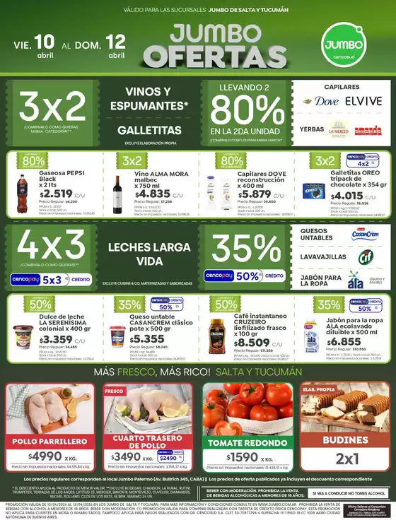 Catálogo Jumbo | Ofertas | Salta & Tucumán | 2026-04-10T00:00:00.000Z - 2026-04-12T00:00:00.000Z