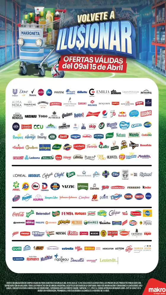 Catálogo Makro | Ofertas especiales | 2026-04-09T00:00:00.000Z - 2026-04-15T00:00:00.000Z
