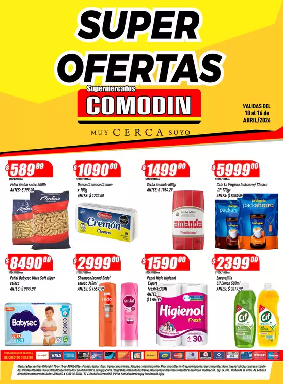 Catálogo Supermercados Comodin | 2026212 | 2026-04-10T00:00:00.000Z - 2026-04-16T00:00:00.000Z