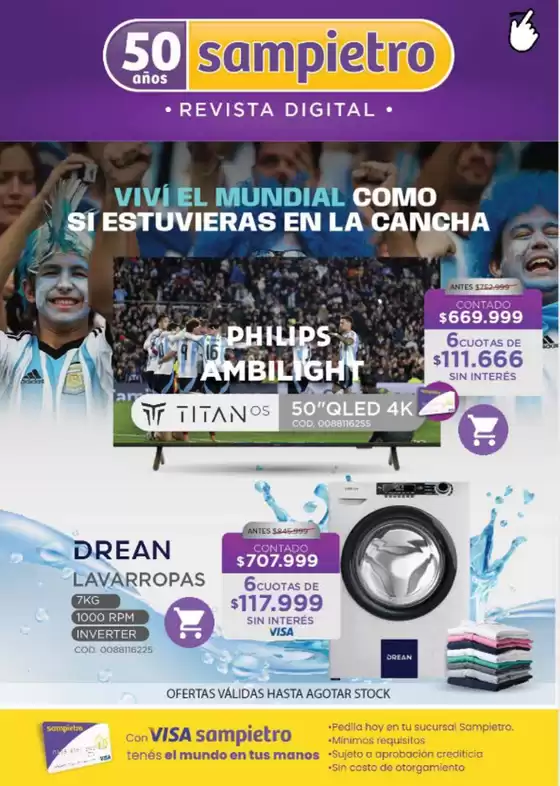 Catálogo Sampietro | Catálogo de ofertas | 2026-04-15T00:00:00.000Z - 2026-04-30T00:00:00.000Z