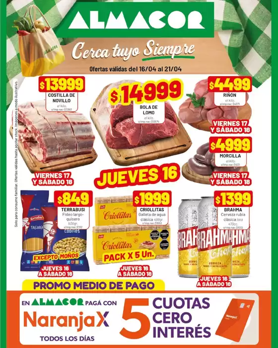 Catálogo Almacor en Villa Leloir | Ofertas Almacor | 2026-04-16T00:00:00.000Z - 2026-04-21T00:00:00.000Z