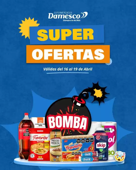 Catálogo Supermercados Damesco en San José (Salta) | Ofertas Supermercados Damesco | 2026-04-16T00:00:00.000Z - 2026-04-19T00:00:00.000Z