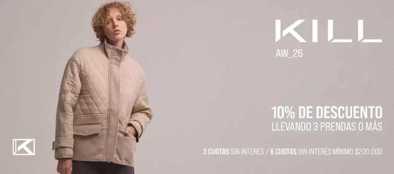 Catálogo Kill en Pilar (Buenos Aires) | Promocion! | 2026-04-16T00:00:00.000Z - 2026-04-30T00:00:00.000Z