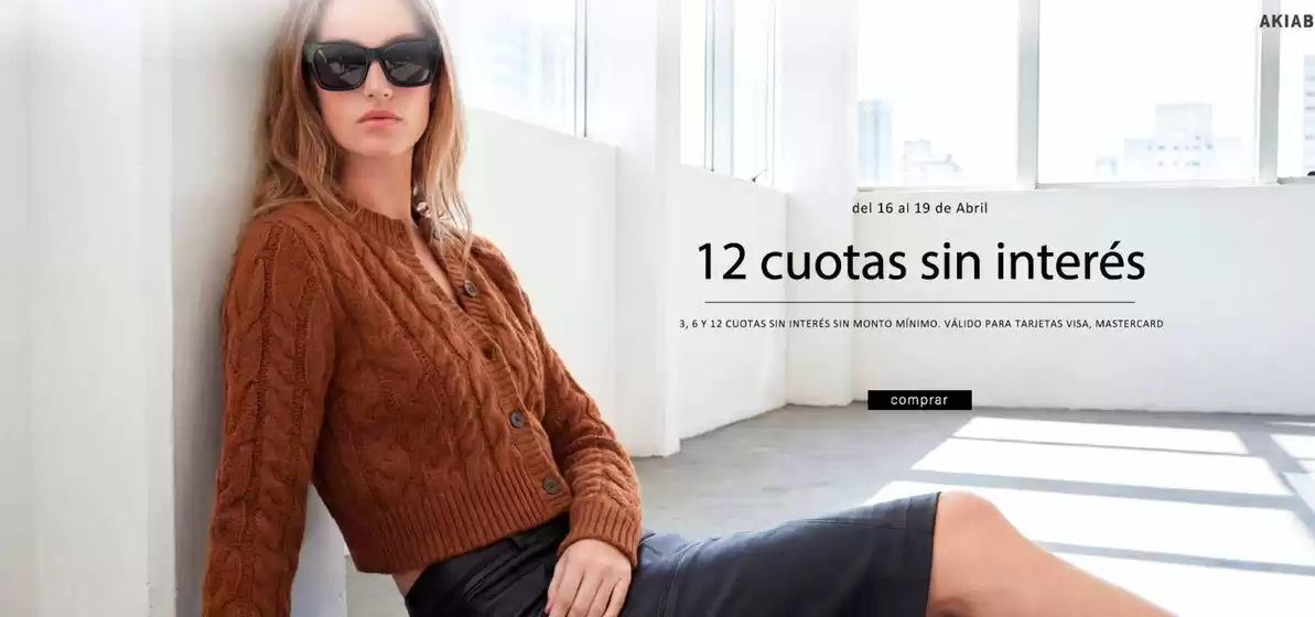 Catálogo Akiabara | Hasta 12 cuotas sin interes | 2026-04-16T00:00:00.000Z - 2026-04-19T00:00:00.000Z